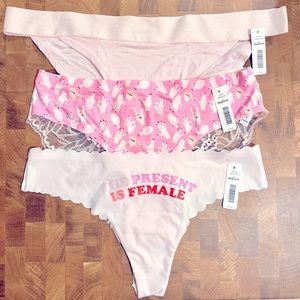 NWT Bootay Bag Pink Set, 3/$15